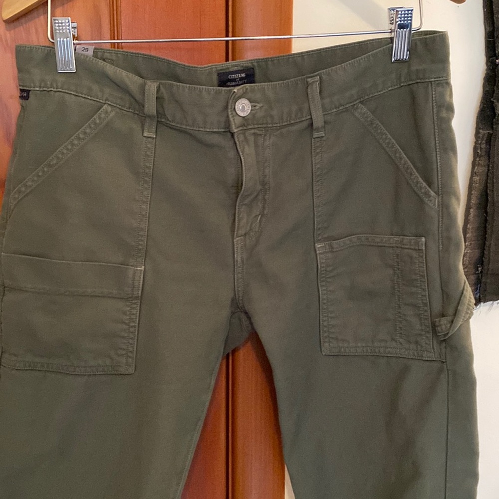 Citizens of Humanity Leah Pants. Army Green. Size 29